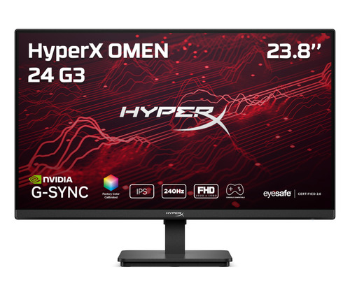 HP HyperX OMEN 23.8 inch FHD 240Hz Gaming Monitor - OMEN 24 G3