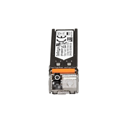 StarTech.com Módulo Transceptor SFP Compatible con MSA sin Codificar - 1000BASE-BX - Fibra BiDi Ethernet Gigabit Monomodo (SMF) de 1 GbE