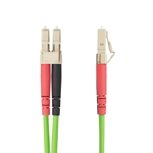 StarTech.com 25m (82ft) LC to LC (UPC) OM5 Multimode Fiber Optic Cable, 50125µm Duplex LOMMF Zipcord, VCSEL, 40G100G, Bend Insensitive, Low Insertion, afbeelding 2