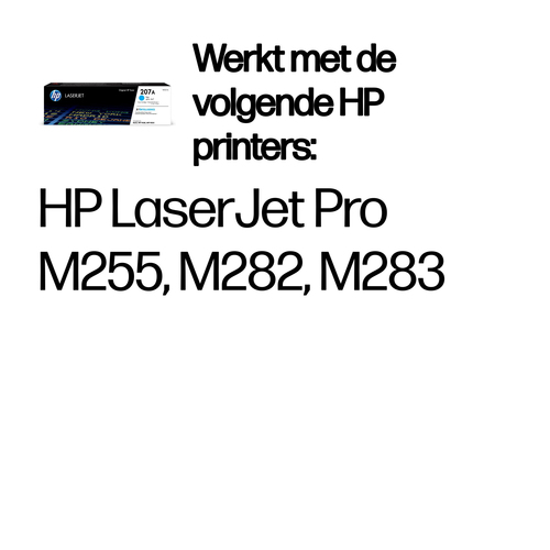 HP 207A Toner Cyaan