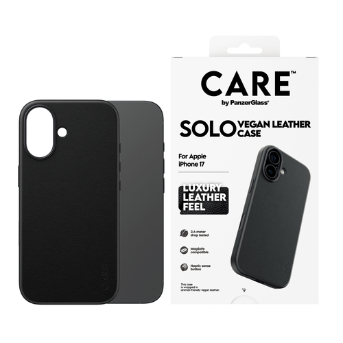 PanzerGlass CARE™ by PanzerGlass® Solo Case Black iPhone 17 – image 2