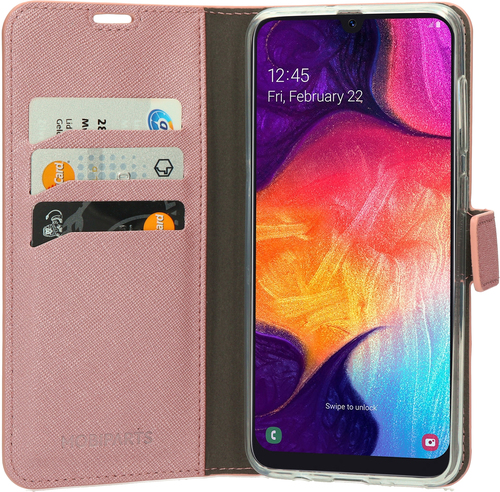 Mobiparts Saffiano Wallet Case Samsung Galaxy A50 (2019) Pink – image 4
