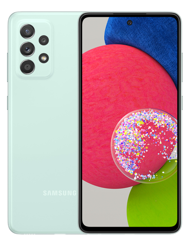 Samsung Galaxy A52s 5G SM-A528B 16,5 cm (6.5") Две SIM-карты USB Type-C 6 GB 128 GB 4500 mAh Мятный цвет