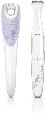 Philips Satin Intimate HP6567/30 epilator 12 tweezers Violet, White