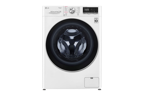 LG FWV595WS стирально-сушильная машина Отдельно стоящий Фронтальная загрузка Синий, Белый
