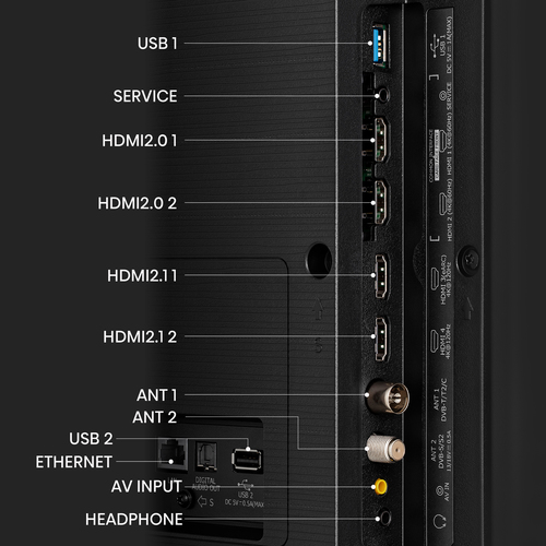 Hisense 75U79KQ TV 190.5 cm (75") 4K Ultra HD Smart TV Wi-Fi Anthracite 1000 cd/m² – image 8