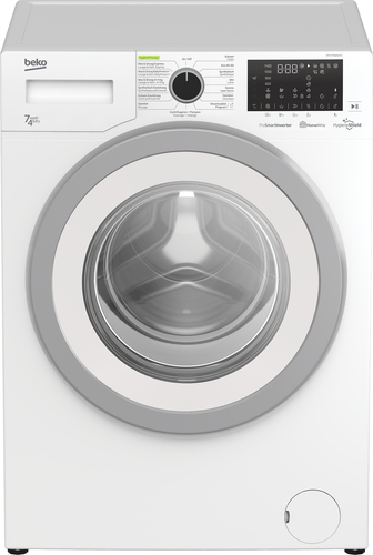 Beko HTV7736XSHT1 стирально-сушильная машина Отдельно стоящий Фронтальная загрузка Белый