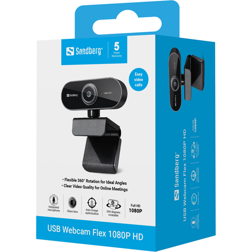 Sandberg USB Webcam Flex 1080P HD – image 6