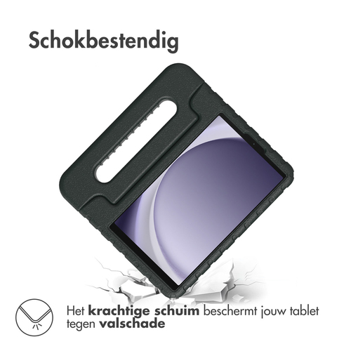 Accezz Kidsproof Backcover met handvat Samsung Galaxy Tab A9 8.7 inch - Zwart, afbeelding 2