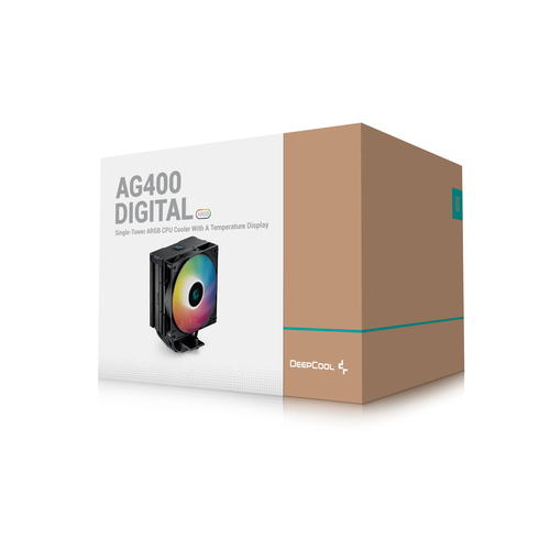 DeepCool AG400 DIGITAL A-RGB cpu-koeler, afbeelding 10
