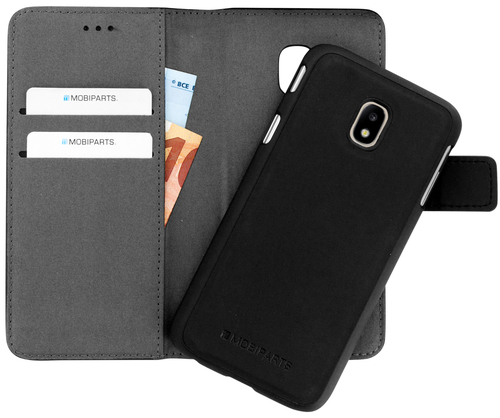 Mobiparts 2 in 1 Premium Wallet Case Samsung Galaxy J3 (2017) Black – image 1