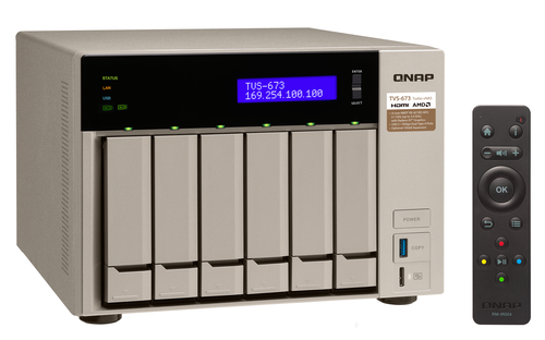 QNAP TVS-673 NAS Tower AMD Embedded R-Series SoC RX-421BD – image 6