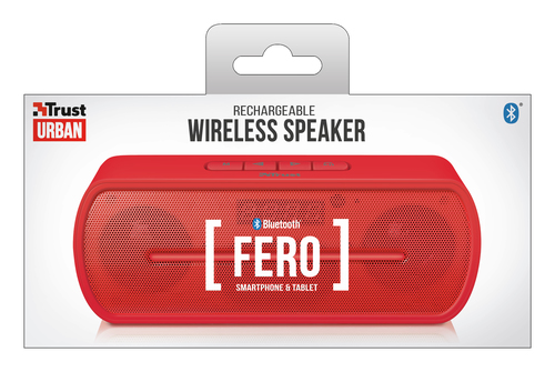 Trust 21706 portable/party speaker Stereo portable speaker Red – image 4