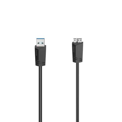 Hama 00200626 USB кабель 0,75 m Micro-USB A USB A 5 Gbit/s Черный
