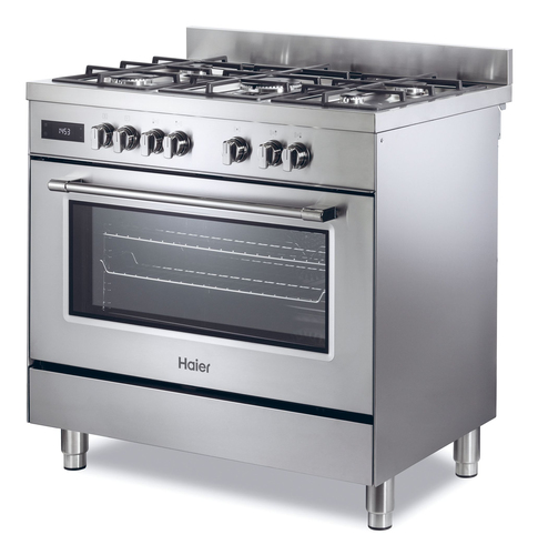 Haier HGM95TC1X Range cooker Gas Stainless steel – image 4