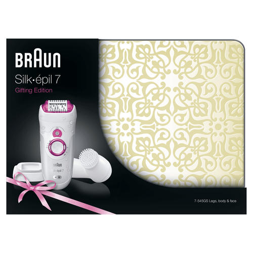 Braun Silk-épil 7 81677772 epilator 40 tweezers White, Pink