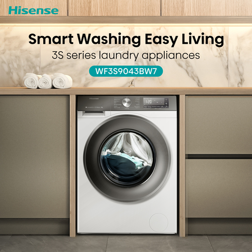 Hisense WF3S9043BW7 washing machine Front-load – image 7