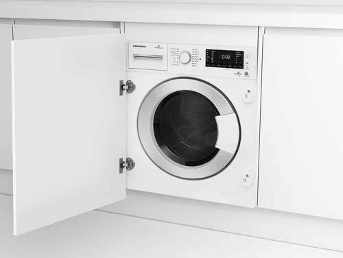 Grundig GWDI854 washer dryer Built-in Front-load White – image 1