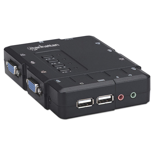 Manhattan Switch KVM Compacto 4 Puertos imagen 2
