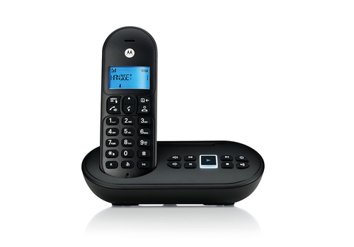 Motorola T111 DECT telephone Caller ID Black