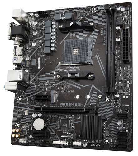 Gigabyte Amd A520M S2H DDR4 micro Atx AM4 Motherboard - image 4