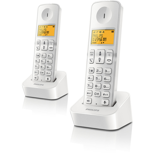 Philips Cordless phone D2102W/FR