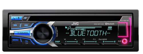 JVC KD-R951BTE car media receiver Black Bluetooth