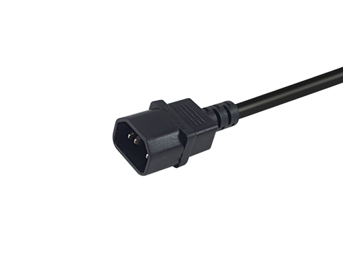 Equip stroomkabel Anschl. C14 -> C15 3.00m zwart, afbeelding 3