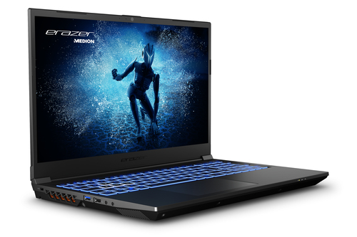 ERAZER DEPUTY P50 MD62519 NL Intel® Core™ i7 i7-13700HX Ноутбук 39,6 cm (15.6") Quad HD 16 GB DDR5-SDRAM 1 TB Твердотельный накопитель (SSD) NVIDIA GeForce RTX 4060 Wi-Fi 6E (802.11ax) Windows 11 Home Черный QWERTY
