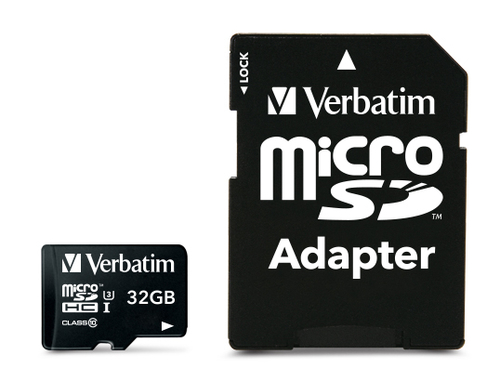 Verbatim PRO - Flashgeheugenkaart (SD adapter inbegrepen)