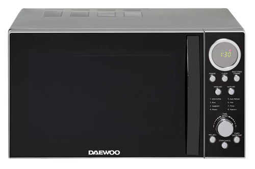 Daewoo SDA2087 microwave Black Solo microwave Countertop – image 3
