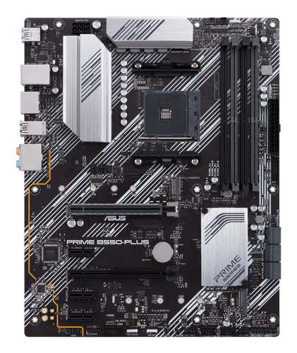 Asus Prime B550-Plus AM4 DDR4 Atx Motherboard - PCIe 4.0, Dual M.2 Slots, AI Ready, Comprehensive Cooling - image 2