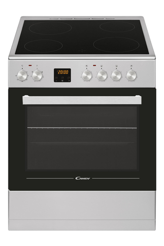 Candy CVE660MI/E Freestanding cooker Electric Ceramic hob Stainless steel