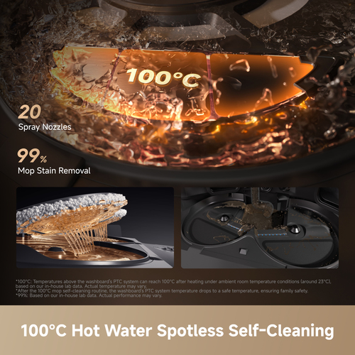Dreame X60 Pro Ultra Matrix smart robot vacuum & mop - black – image 8