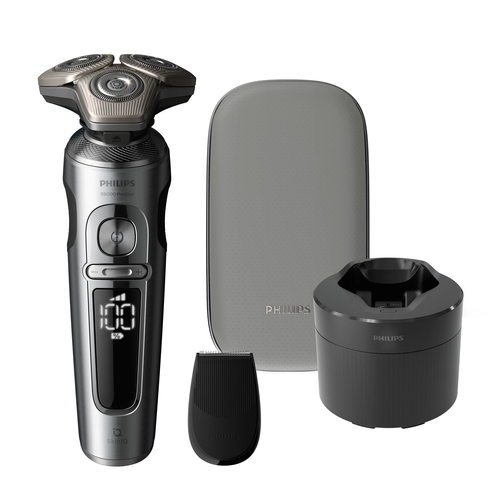 Philips Shaver S9000 Prestige SP9841/32 Wet & Dry Electric shaver with SkinIQ – image 2
