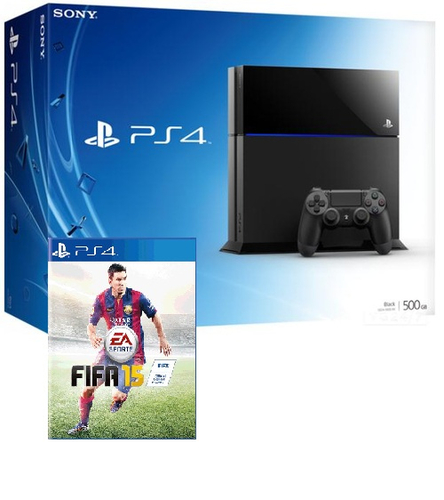 Sony Interactive Entertainment PlayStation 4 500GB + FIFA 15