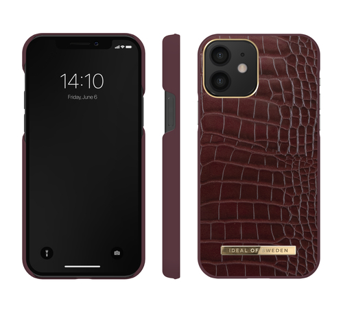 iDeal of Sweden Atelier Case iPhone 12/12P Scarlet Croco – image 3