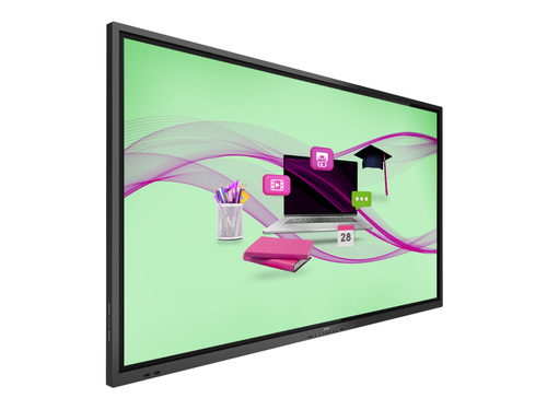 Philips 65BDL4052E/02 pantalla de señalización Pantalla plana para señalización digital 165,1 cm (65") LCD Wifi 360 cd / m² 4K Ultra HD Negro Pantalla táctil Procesador incorporado Android 11 18/7