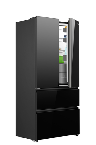 Hisense RF650P5SBE KitchenFit French Door- Black Glass - E rated – image 5