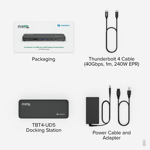 Plugable Technologies Thunderbolt 4 Dock with – image 7