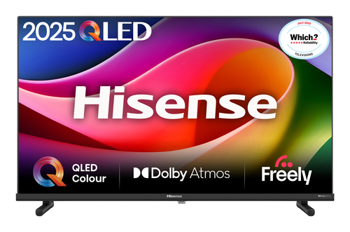 32" Hisense A5Q Qled Full HD Hdr Smart TV with Freely - 32A5QTUK, Black - image 1