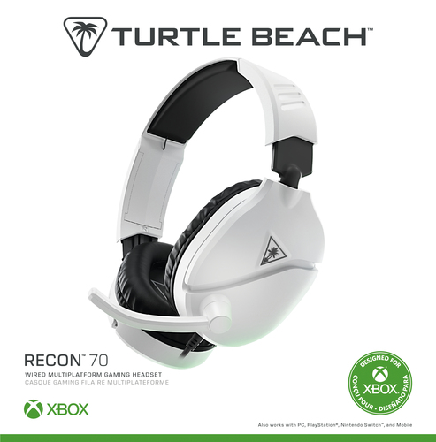 Turtle Beach Ear Force Recon 70X White (2024) gaming headset – Foto 10 van 10