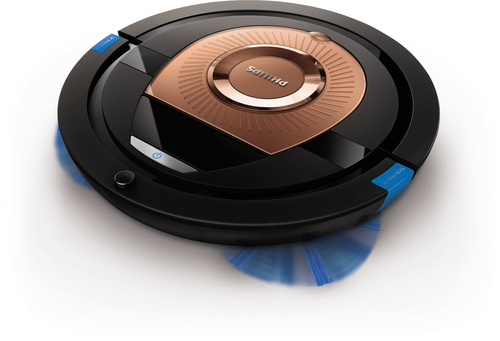 Philips SmartPro Compact FC8776/82 robot vacuum Black, Copper