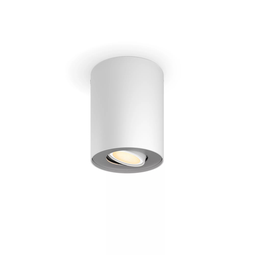Philips Hue Pillar Opbouwspot White Ambiance - Wit - 1-spots