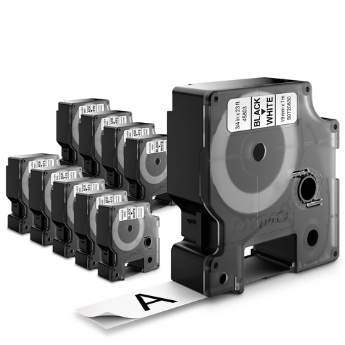 DYMO D1 Standard Mærkatpatron 7 x 19 mm 1rulle(r) 2093098 – billede 8