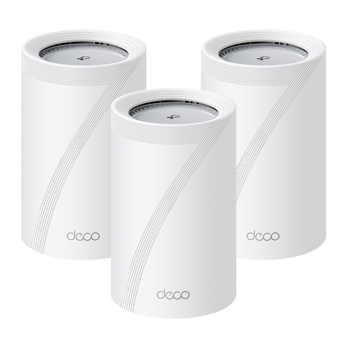 TP-Link Deco BE65 Pro Трехдиапазонный (2,4 ГГц / 5 ГГц / 6 ГГц) Wi-Fi 7 (802.11be) Белый 3 Внутренний