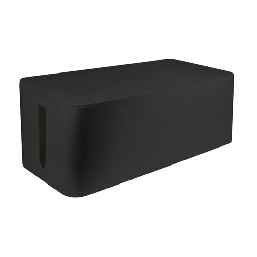 Product image: LogiLink KAB0062 cable organizer Cable box Black 1 pc(s)