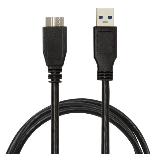 Logilink USB Kabel A -> micro B St/St 1.00m zwart, afbeelding 3