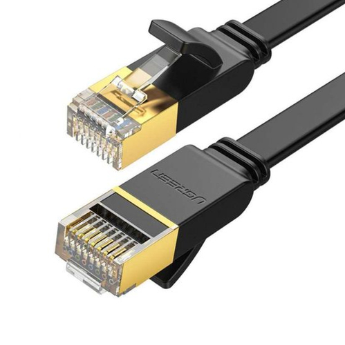 Ugreen 11276 сетевой кабель Черный 1,5 m Cat7 U/FTP (STP) Плоский