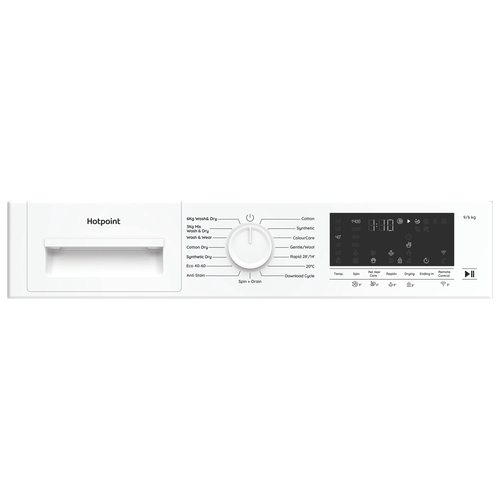 Hotpoint Fabric Care BIWD961486UK washer dryer Built-in Front-load White – image 4